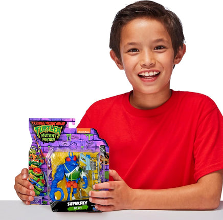 Teenage Mutant Ninja Turtles Mutant Mayhem personaggio Superfly - Giocattoli e Bambini - Toys Store0043377832874