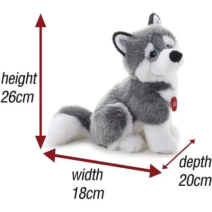 Trudi - Peluche Husky Marcus M - Giocattoli e Bambini - Toys Store8006529222727