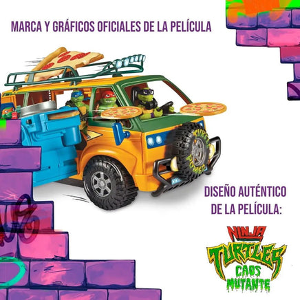 Turtles Mutant Mayhem Il Van Lancia Pizze - Giocattoli e Bambini - Toys Store8056379151043