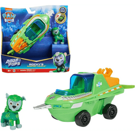 Veicolo trasformabile di Rocky Paw Patrol Aqua Pups - Giocattoli e Bambini - Toys Store0778988446720