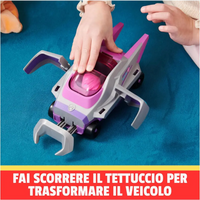 Veicolo trasformabile di Skye Paw Patrol Aqua Pups - Spin