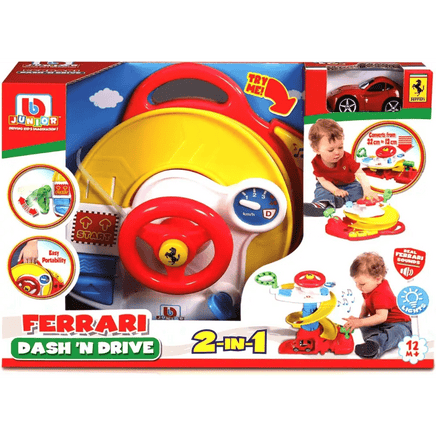 Volante Ferrari Dash and Drive - Giocattoli e Bambini - Toys Store4893998888035