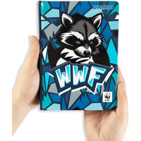 WWF Diario Scuola 12 mesi 2024 - 2025 grafica procione - Giocattoli e Bambini - Toys Store8058263193580