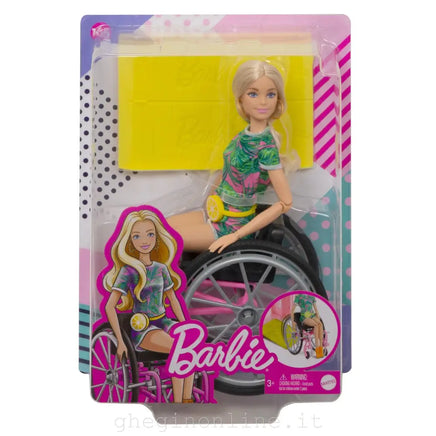 Barbie Fashionistas con sedia a rotelle