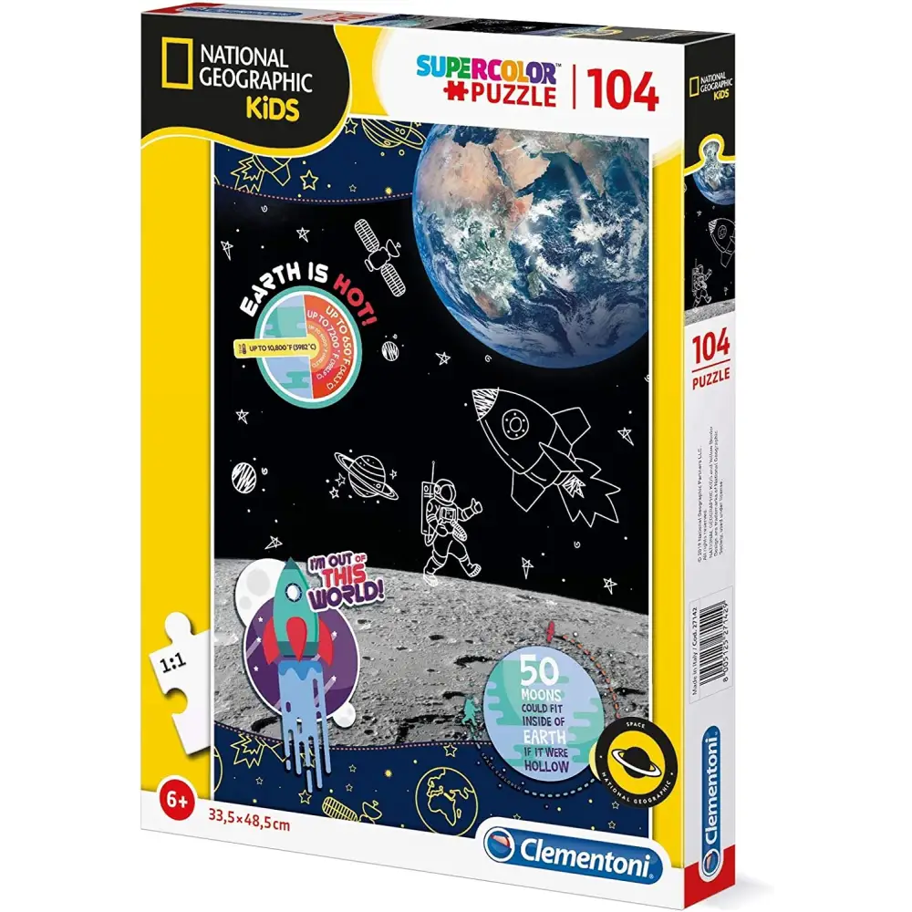 National Geographic Kids - Space Explorer puzzle 104 pezzi