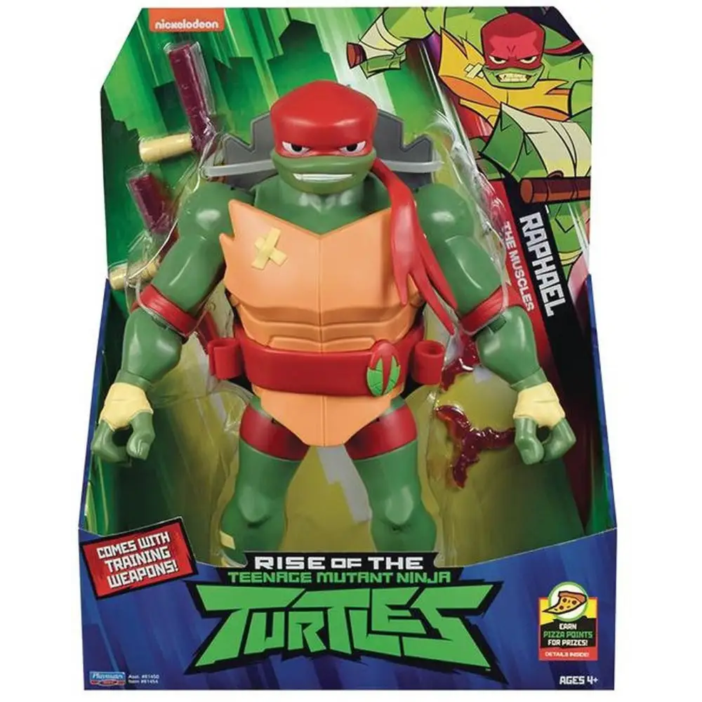 Rise of The Teenage Mutant Ninja Turtles personaggio gigante Raffaello